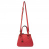 Women shoulder bag 011g red coral
