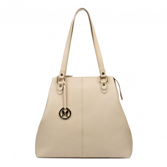 Women hand bag 001g beige