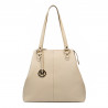 Women hand bag 001g beige