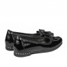 Children shoes 174 patent black combined