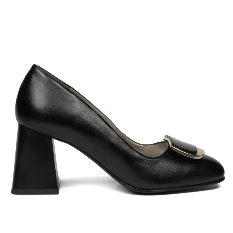 Women stylish, elegant shoes 1291 black