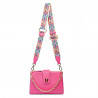 Women shoulder bag 003g 01 fuxia