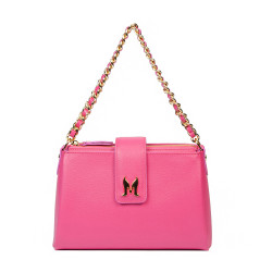 Women shoulder bag 003g 01 fuxia