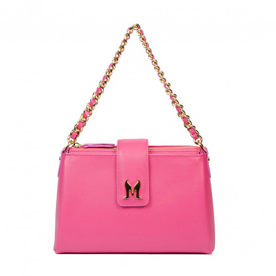 Women shoulder bag 003g 01 fuxia