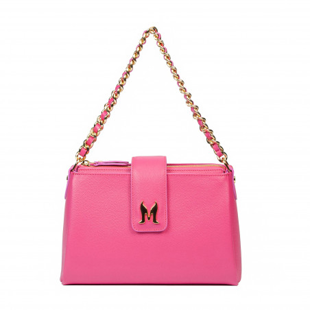 Women shoulder bag 003g 01 fuxia