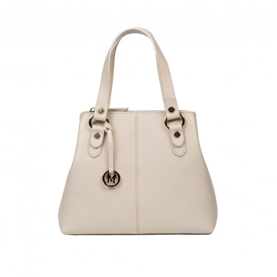 Women shoulder bag 004g beige latte