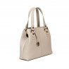 Women shoulder bag 004g beige latte
