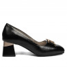 Women stylish, elegant shoes 1298 black