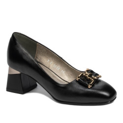 Women stylish, elegant shoes 1298 black