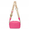 Women shoulder bag 006g pink caviar