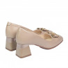 Women stylish, elegant shoes 1298 beige