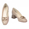 Women stylish, elegant shoes 1298 beige