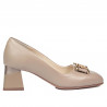Women stylish, elegant shoes 1298 beige