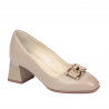 Women stylish, elegant shoes 1298 beige
