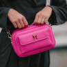 Women shoulder bag 006g pink caviar lifestyle