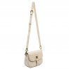 Women shoulder bag 007g creme cafe