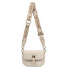 Women shoulder bag 007g creme cafe