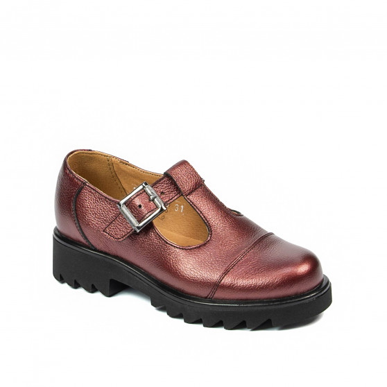 Children shoes 2020 bordo pearl
