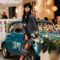 Women shoulder bag 007g 01 black