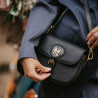 Women shoulder bag 007g 01 black