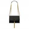 Women shoulder bag 009g black safiano