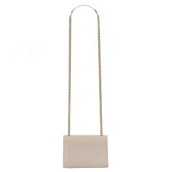 Women shoulder bag 009g beige caviar