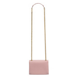 Women shoulder bag 009g pink safiano