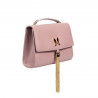 Women shoulder bag 009g pink safiano