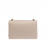 Women shoulder bag 010g beige caviar