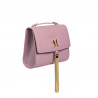 Women shoulder bag 009g purple safiano