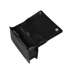 Women shoulder bag 010g 01 black safiano