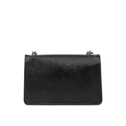 Women shoulder bag 010g 01 black safiano