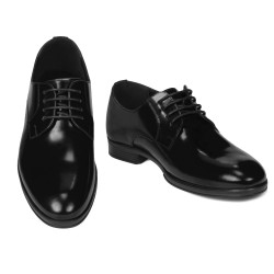 Men stylish, elegant shoes 958 black florantic