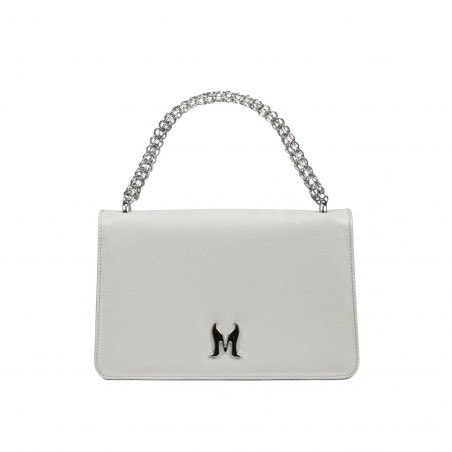 Women shoulder bag 010g 01 gray caviar