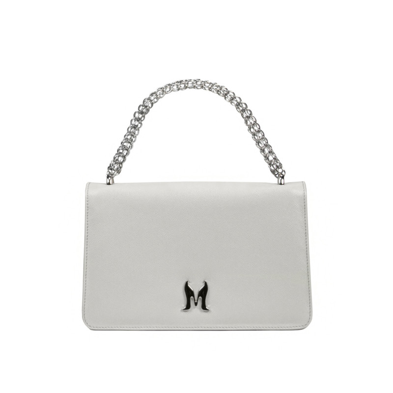 Women shoulder bag 010g 01 gray caviar