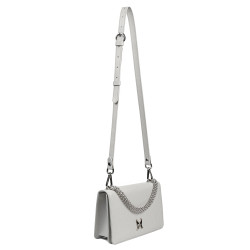 Women shoulder bag 010g 01 gray caviar