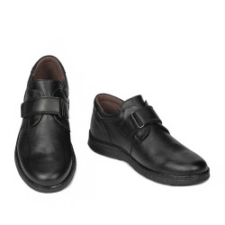 Men stylish, elegant, casual shoes 957sc black