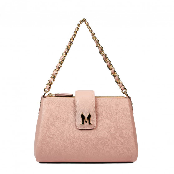 Women shoulder bag 003g pink pudra