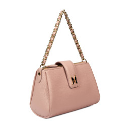 Women shoulder bag 003g pink pudra