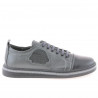 Teenagers stylish, elegant shoes 392 black+gray