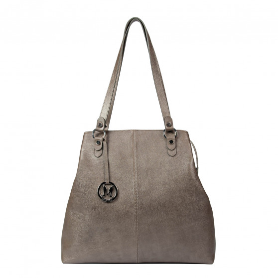 Women hand bag 001g 01 sand pearl