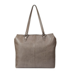 Women hand bag 001g 01 sand pearl