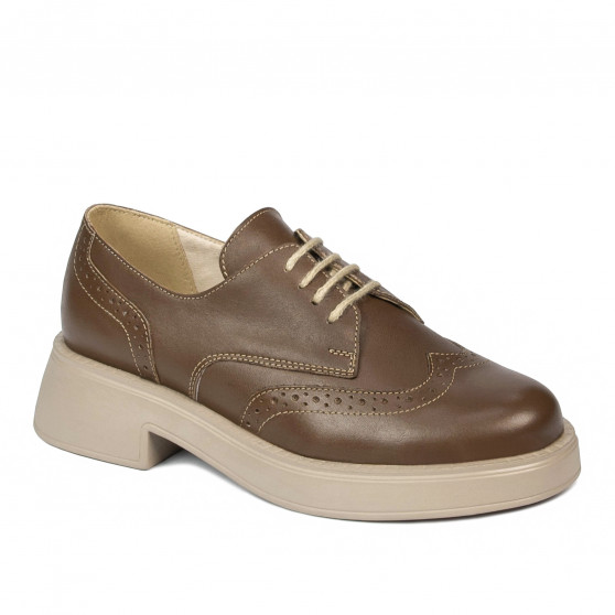 Women casual shoes 6067 brown