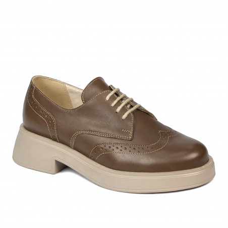 Women casual shoes 6067 brown