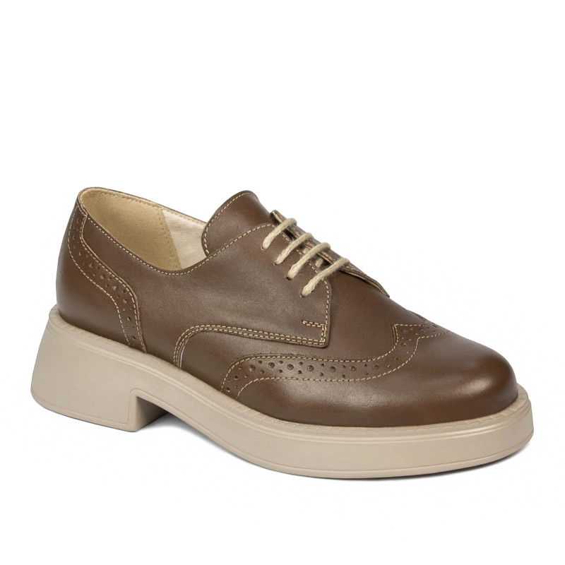 Women casual shoes 6067 brown