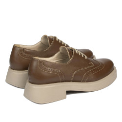 Women casual shoes 6067 brown
