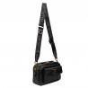 Women shoulder bag 006g biz black+safiano