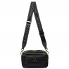 Women shoulder bag 006g biz black+safiano