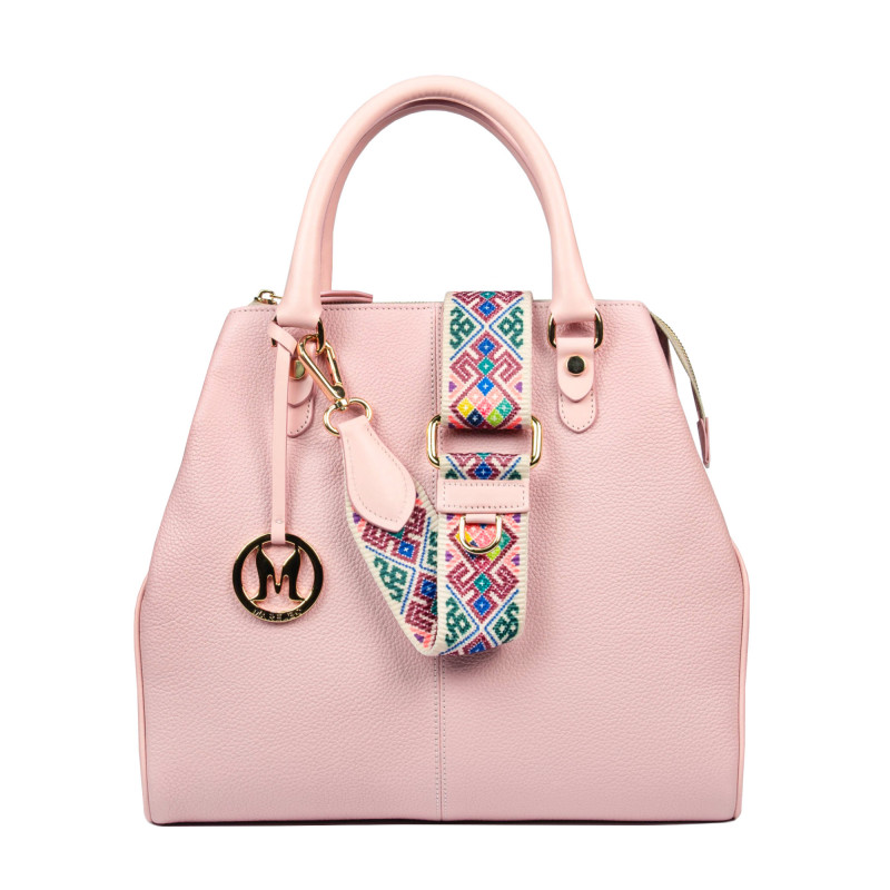 Women hand bag 002g pink