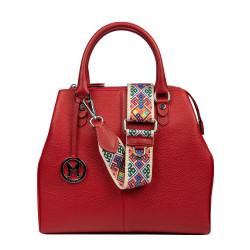 Women hand bag 002g 01 red
